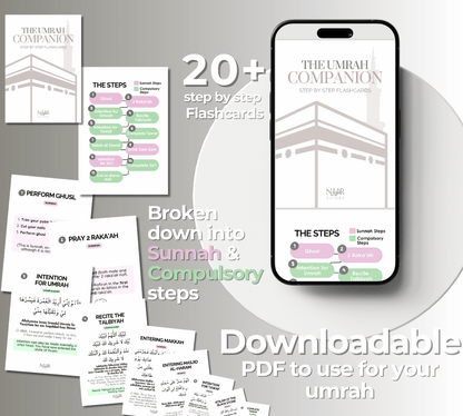 Umrah Guide & Flashcards Bundle